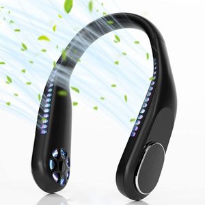 Nekventilator - Draagbaar - USB Oplaadbaar - Donkergroen