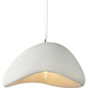 Blyx® - Paddestoel Plafondlamp - Hanglamp - Eetkamer - E27 - Wit - 40 cm