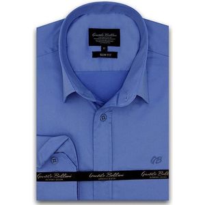 Mannen Blouse - Slim Fit - Getailleerde Zakelijke Overhemden voor Heren