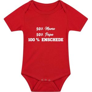 100% Enschede Babyromer - geboorte - enschedeër - tukker - baby - cadeau - rompertje