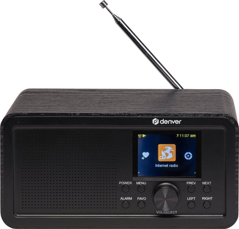 Denver - DIR200 - Internetradio - DAB+ - FM - Bluetooth - Alarmfunctie