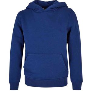 Urban Classics - Basic Sweat Kinder hoodie/trui - Kids 110/116 - Blauw