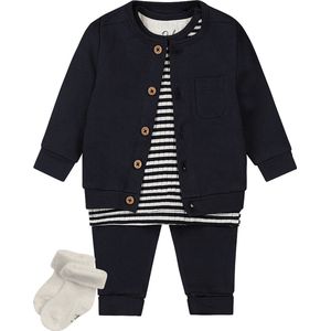 Dirkje - Noppies - Kledingset - 4delig - Vest - Broek - Shirt en sokjes - Maat 86