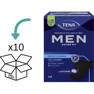 TENA Men Protective Shield Level 0 - 10 pakken - 140 stuks