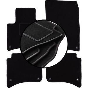 Complete set veloursmatten voor: Porsche Cayenne II SUV (2010-)