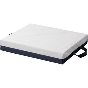 MultiMotion zitkussen met gel kern 7 cm dik - Afneembare hoes met draaglussen - 50 cm breed - Rolstoelkussen - Rolstoel kussen