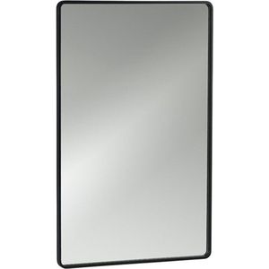Zone Rim spiegel 44x70cm zwart