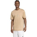 adidas - T-shirt - Zwart - Katoen - UPF Bescherming