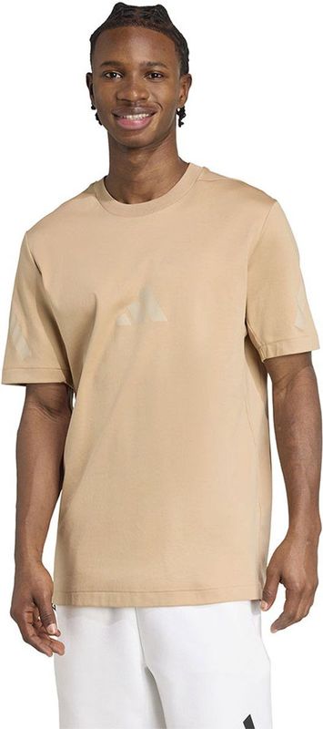 adidas - T-shirt - Zwart - Katoen - UPF Bescherming