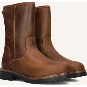 Ayana - Cognac - Leren Laarzen - Dames