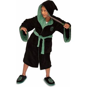 Badjas Harry Potter ""Slytherin"" hooded oversized kids series Unisex 7/9 Jaar (M)