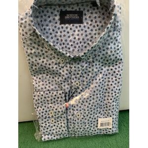 Boston Brothers heren overhemd - Blouse - model 1019 - lange mouwen - maat S