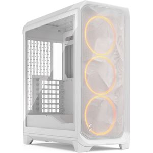 Fractal Design - Meshify 3 - PC Behuizing - Wit - Tempered Glass