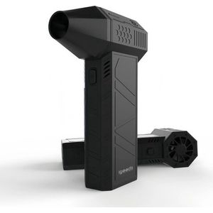 Igoods Stofblazer - Handventilator - Super Turbo Luchtpistool - Turbo Fan - Luchtblazer - Air Duster - USB Oplaadbaar - 52m/s Windsnelheid - 130000 RPM - 3 Standen - 4000Mah - Zwart