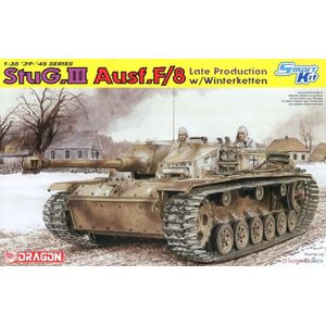1:35 Dragon 6644 StuG.III Ausf.F/8 - Late Production - w/Winterketten Plastic Modelbouwpakket