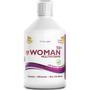 Swedish Nutra Multivitamine Woman 50+ vloeibaar - Vegan - 500 ml