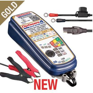 Acculader - 12V/12.8V - 1.25A - Geschikt voor Diverse Motorfietsen en ATV's