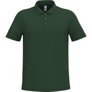 iDeal Basic Brand Heren piquépolo IB220 - Ideal Forest Green - 4XL