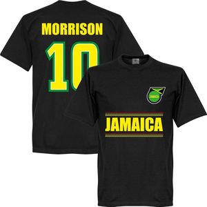 Jamaica Morrison 10 Team T-Shirt - Zwart - XXXL