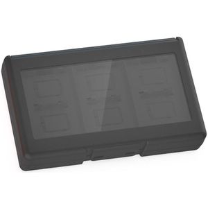 Game Card Case - Zwart - Geschikt voor Nintendo Switch en Switch 2 - Tot 24 Spelkaarten