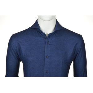 Eden Valley casual overhemd blauw
