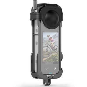 Voor Insta360 X4 PULUZ metalen beschermende kooi met lenskap