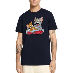 Tom En Jerry Vrienden Premium T Shirt Heren