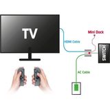 Steelplay - Mini Dock - USB-C/HDMI Adapter (Switch/Mac)