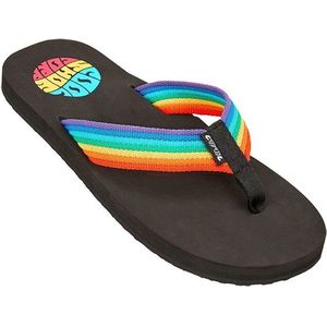 Cool Shoe Corp Shake Rainbow 43/44 EU - Iconische Regenboog Strandslippers