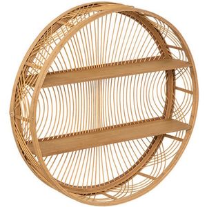 Wandplank - Hout - Bruin - Wandbevestiging Inclusief
