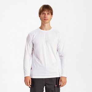 Engel - Extend T-shirt - White - Lange Mouwen