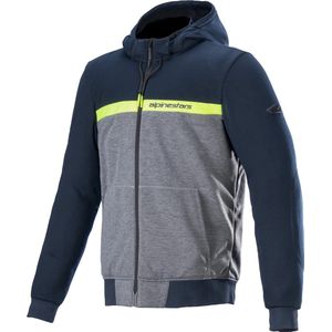 Alpinestars Chrome Street Hoodie Dark Navy Dark Gray Melange 3XL - Maat - Jas