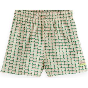Scotch & Soda - Korte Broeken - Meisjes - Groen Roze Wit