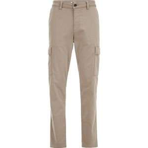 WE Fashion Heren tapered fit cargobroek met comfortstretch