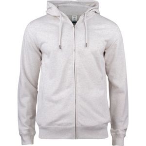 Clique Premium OC Hoody Full Zip 021004 - Nature Melange - S