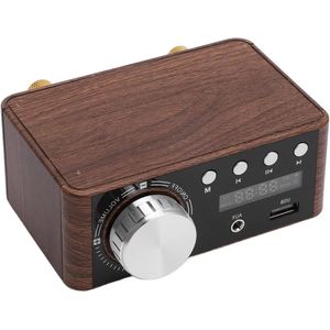 5.0 Eindversterker met USB-ingang - 2 Kanalen, 50W Compacte miniversterker voor stereo HiFi geluid