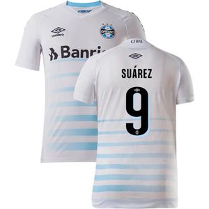 Suárez Shirt - Voetbalshirt Suárez - Luis Suárez - Officiële Bedrukking Suárez 9 - Globalsoccershop - Grêmio Shirt - Voetbalshirt Grêmio - Uitshirt 2022 - Maat XXL - Braziliaans Voetbalshirt - Unieke Voetbalshirts - Voetbal