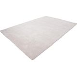 Lalee Velutto - Hoogpolig- zacht- glimmend- velvet- effen- karpet- shaggy- 200x290 cm ivoor gebroken wit