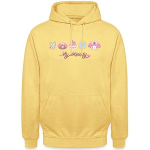 My Melody Met Flat En Gebakjes Hoodie Unisex