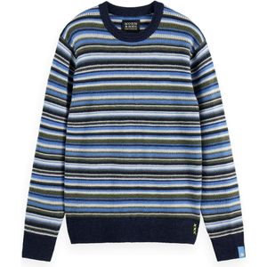 Scotch & Soda - Soft Striped - Regular Fit Trui