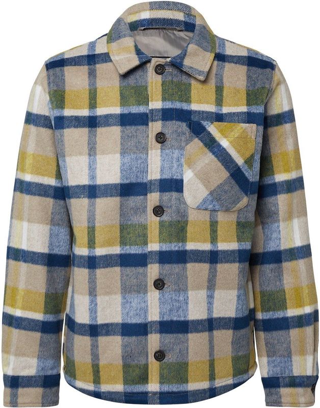 Buitenjas - Geruite Overshirt - Licht Verwarmend - Met Lange Mouwen - Meerdere Zakken