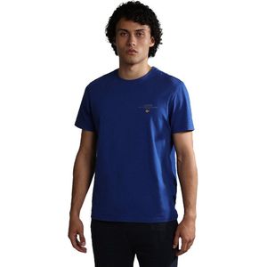 Napapijri Selbas T-shirt Met Korte Mouwen Blauw M Man