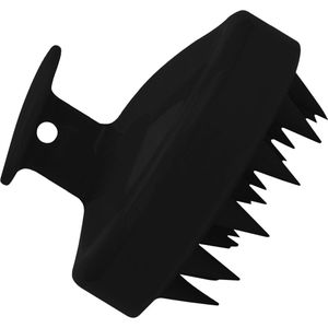 Deni Carte Haarwasborstel & Scalp Massager - Zwart