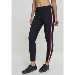 Urban Classics - 3-Tone Tape Legging - S - Zwart