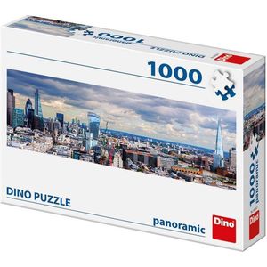 Blik op London - Panorama Puzzel - Legpuzzel van 1000 stukjes