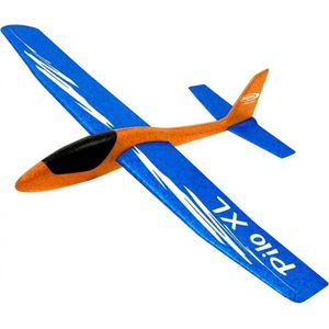 Jamara Werpvliegtuig Pilo Xl Junior 68 Cm Schuim Oranje/Blauw