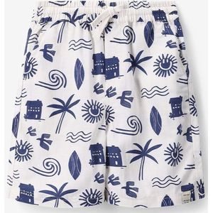 Sissy-Boy - Korte Broek - Wit - Met Print