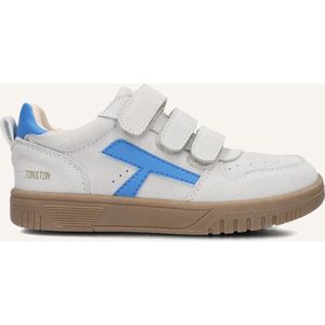 Ton & Ton Jongens Lage sneakers Filip - Grijs - Suède - Maat 27