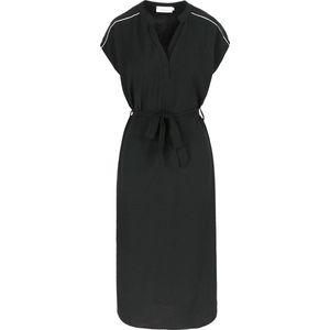 LolaLiza Midi-jurk met striklint - Black - Maat 38