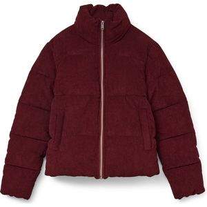 Vmdebra - Gequilte Jas - Hoge Hals - Kort - Lange Mouwen - Zwart